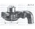 Vodn erpadlo, chlazen motoru DOLZ ‐ DLZ F165