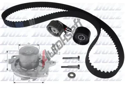 DOLZ Vodn pumpa - sada ozubenho emene DLZ KD045, KD045