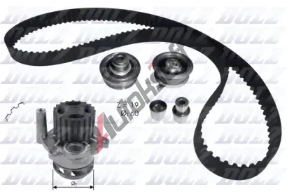 DOLZ Vodn pumpa - sada ozubenho emene DLZ KD104, KD104