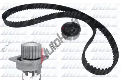 DOLZ Vodn pumpa - sada ozubenho emene DLZ KD120, KD120