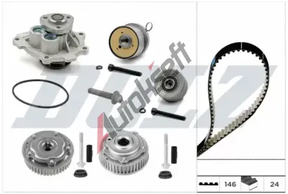 DOLZ Vodn� pumpa - sada ozuben�ho �emene DLZ KD162V, KD162V