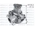 Vodn erpadlo, chlazen motoru DOLZ ‐ DLZ L155