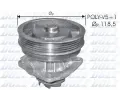Vodn� �erpadlo, chlazen� motoru&nbsp;DOLZ&nbsp;&dash;&nbsp;DLZ S217