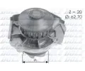 Vodní čerpadlo, chlazení motoru DOLZ ‐ DLZ S361 Vodní čerpadlo, chlazení motoru DOLZ ‐ DLZ S361