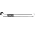 Vfukov trubka DINEX ‐ DNX 29237