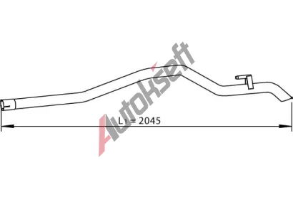 DINEX Vfukov trubka DNX 53699, 53699