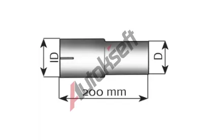 DINEX Spojovac trubky vfukovho systmu DNX 93783, 93783