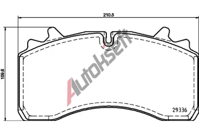 DON Sada brzdov�ch desti�ek Lightweight Technology DON CVP096K, CVP096K