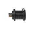 Stualarm 2x USB nabj. s voltmet. vodod. do panelu, erv. DO STU34562R, 34562R