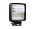 Stualarm LED sv�tlo hranat� b�l�/oran�ov�, 42x3W, ECE R10 DO STUWL-831WO, WL-831WO