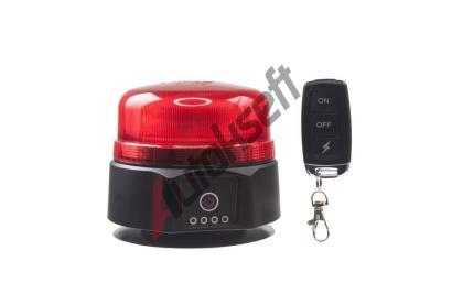 Stualarm LED maj�k AKU, 36xLED �erven�, magnet, ECE R65 DO STUWLBAT812REDRE, WLBAT812REDRE