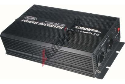 Stualarm Mni napt z 12/230V, USB, 3000W DO STU353012, 353012