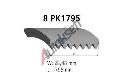 DT Ozuben� kl�nov� �emen DT 1.21190, 1.21190