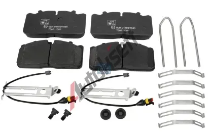 DT Sada brzdových destiček DT 5.92120, 5.92120 DT Sada brzdových destiček DT 5.92120, 5.92120