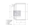 DT Brzdov� buben - 410 mm DT 7.34057, 7.34057