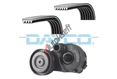 DAYCO Sada drážkových klínových řemenů DY KPV502, KPV502 DAYCO Sada drážkových klínových řemenů DY KPV502, KPV502