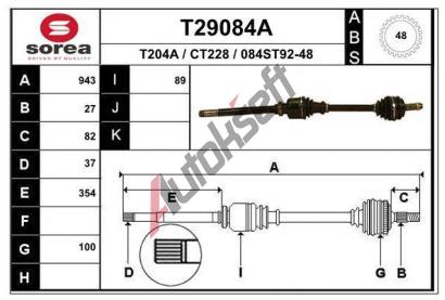 EAI Hnac hdel EAI T29084A, T29084A