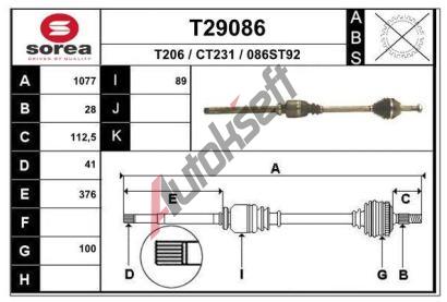 EAI Hnac hdel EAI T29086, T29086