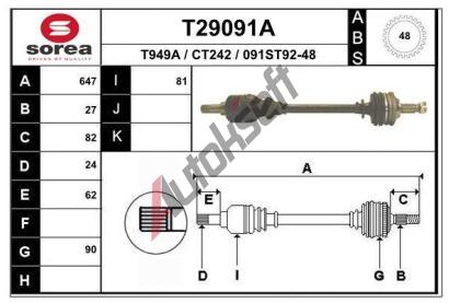 EAI Hnac hdel EAI T29091A, T29091A