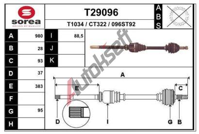 EAI Hnac hdel EAI T29096, T29096