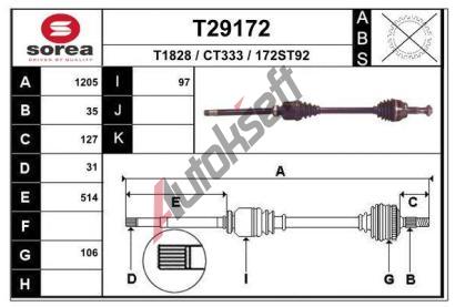 EAI Hnac hdel EAI T29172, T29172
