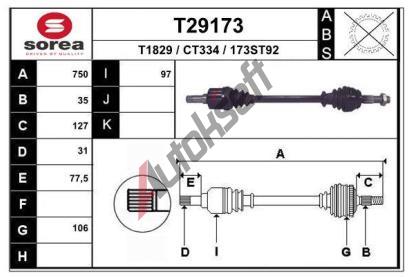 EAI Hnac hdel EAI T29173, T29173