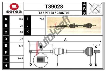 EAI Hnac� h��del EAI T39028, T39028
