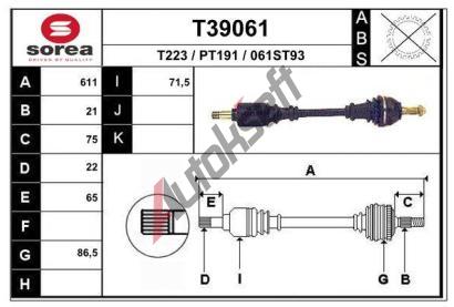 EAI Hnac hdel EAI T39061, T39061