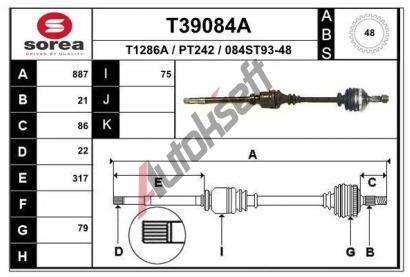 EAI Hnac hdel EAI T39084A, T39084A