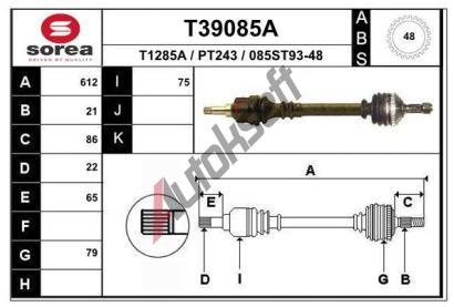 EAI Hnac hdel EAI T39085A, T39085A