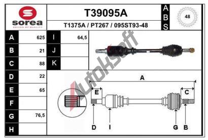 EAI Hnac hdel EAI T39095A, T39095A