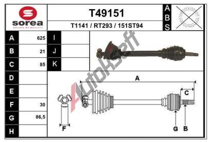 EAI Hnac hdel EAI T49151, T49151