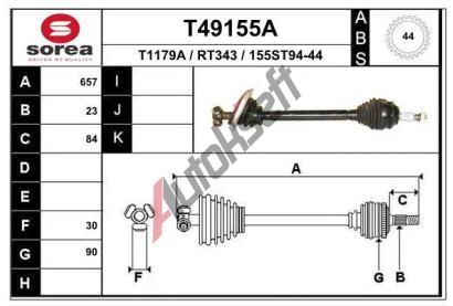 EAI Hnac hdel EAI T49155A, T49155A