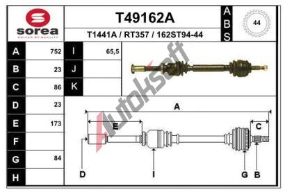 EAI Hnac hdel EAI T49162A, T49162A
