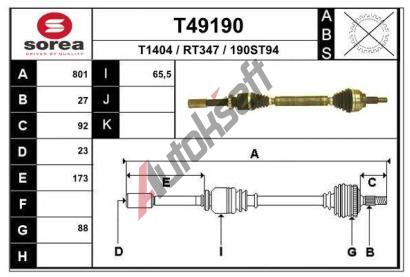 EAI Hnac hdel EAI T49190, T49190