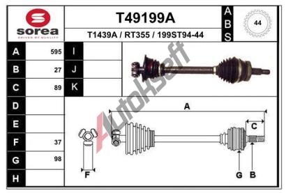 EAI Hnac� h��del EAI T49199A, T49199A