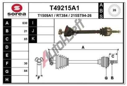EAI Hnac hdel EAI T49215A1, T49215A1