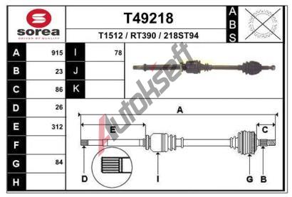 EAI Hnac hdel EAI T49218, T49218