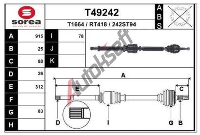 EAI Hnac hdel EAI T49242, T49242