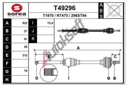 EAI Hnac hdel EAI T49296, T49296