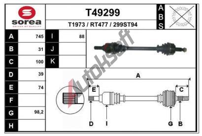 EAI Hnac hdel EAI T49299, T49299
