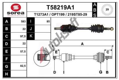 EAI Hnac hdel EAI T58219A1, T58219A1