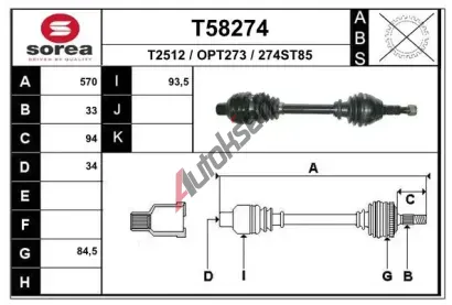 EAI Hnac� h��del EAI T58274, T58274