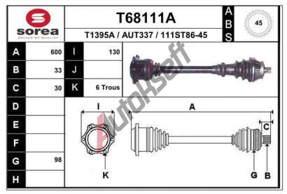 EAI Hnac hdel EAI T68111A, T68111A