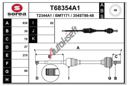 EAI Hnac� h��del EAI T68354A1, T68354A1