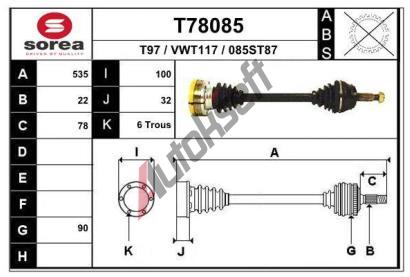 EAI Hnac hdel EAI T78085, T78085