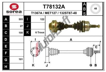 EAI Hnac hdel EAI T78132A, T78132A