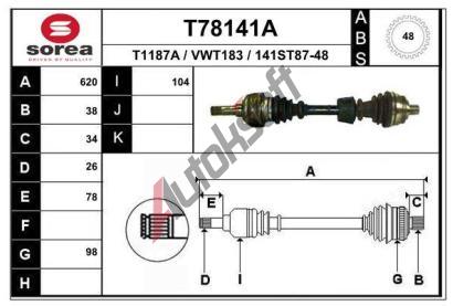 EAI Hnac hdel EAI T78141A, T78141A