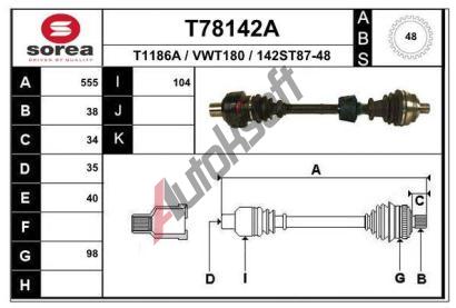 EAI Hnac hdel EAI T78142A, T78142A