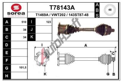 EAI Hnac hdel EAI T78143A, T78143A